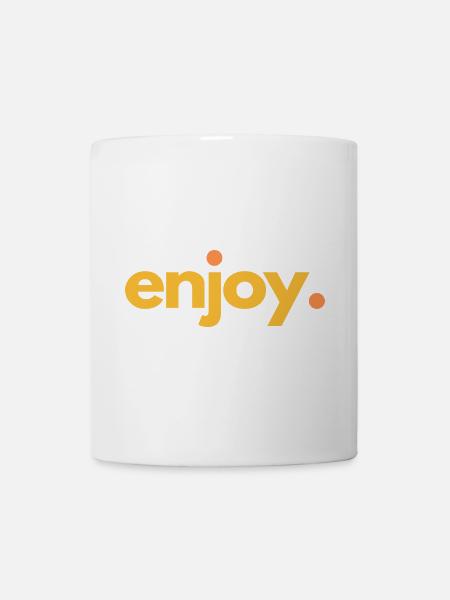 ENJOY.04 - Tasse - Weiß