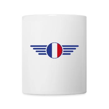 T-Shirt Design Style Elégance France - Mug blanc - blanc - Devant