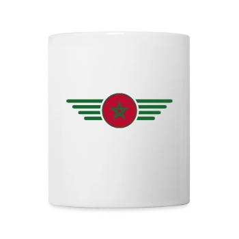 J’aime le Maroc, T-shirt design de style élégance - Mug blanc - blanc - Devant