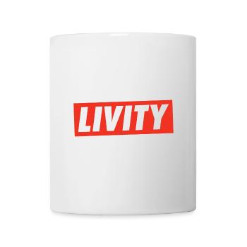 Livity Jah Rastafari Rasta One Love INI Roots - Mug blanc - blanc - Devant