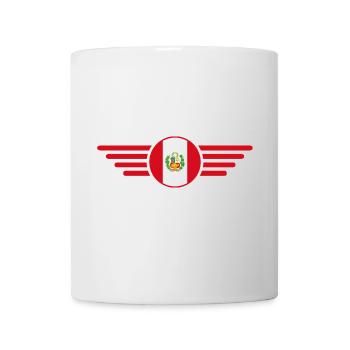 I Love Peru, Elegance Style Design T-Shirt - Mug - white - Front