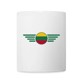 I Love Lithuania, Elegance Style Design T-Shirt - Mug - white - Front