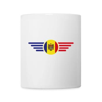 I Love Moldova, Elegance Style Design T-Shirt - Mug - white - Front