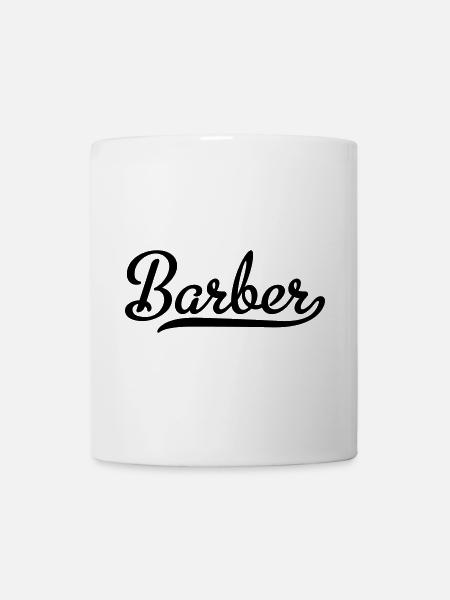 Barber - Tasse - Weiß