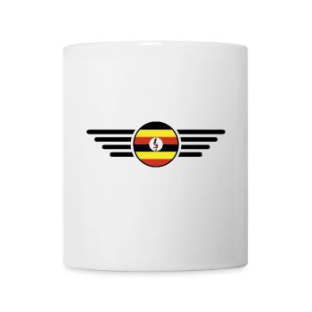 I Love Uganda, Elegance Style Design T-Shirt - Mug - white - Front