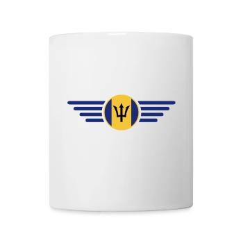 Ich liebe Barbados, Eleganz Stil Design T-Shirt - Tasse - Weiß - Vorne