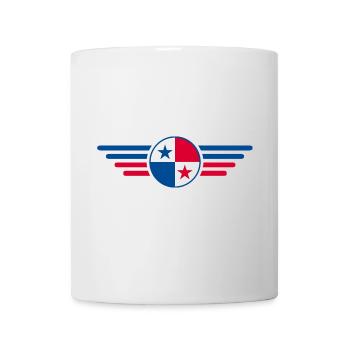 J’aime le Panama, T-shirt design de style élégance - Mug blanc - blanc - Devant