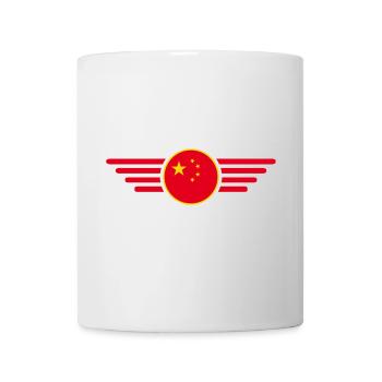 I Love China, Elegance Style Design T-Shirt - Mug - white - Front
