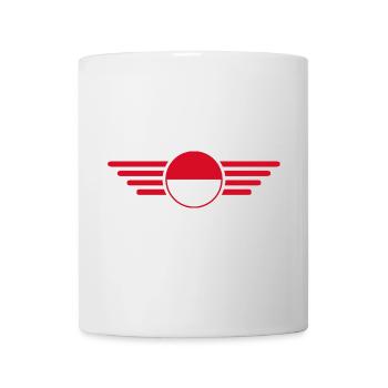 I Love Indonesia, Style Design T-Shirt - Mug - white - Front
