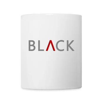 BLACK avec style Sport - Mug blanc - blanc - Devant