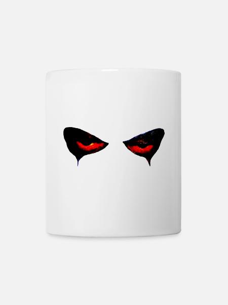 Halloween Kürbisfratze - Tasse - Weiß