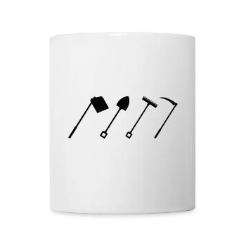 Hacke - Mug - white - Front