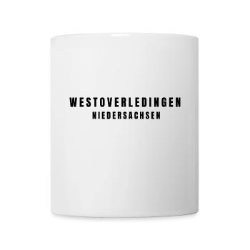 Westoverledingen, Basse-Saxe - Mug blanc - blanc - Devant