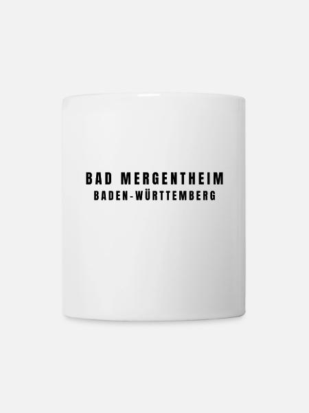 Bad Mergentheim Baden-Württemberg - Tasse - Weiß