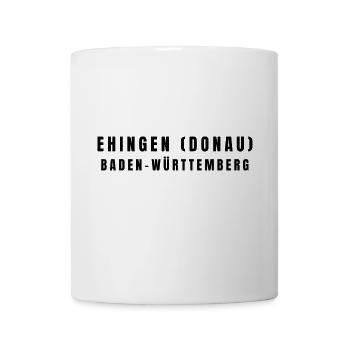 Ehingen (Donau) Baden-Württemberg - Tasse - Weiß - Vorne