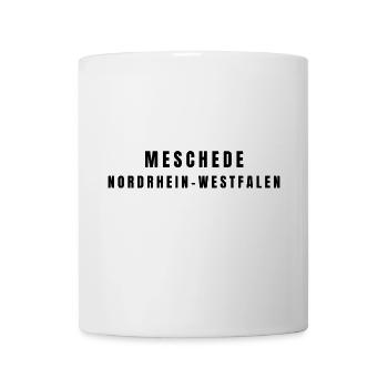 Meschede, North Rhine-Westphalia - Mug - white - Front
