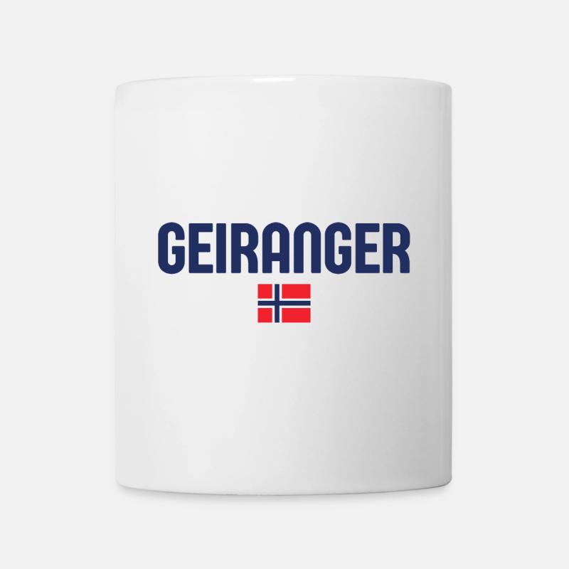 GEIRANGER Norway - Mug - white