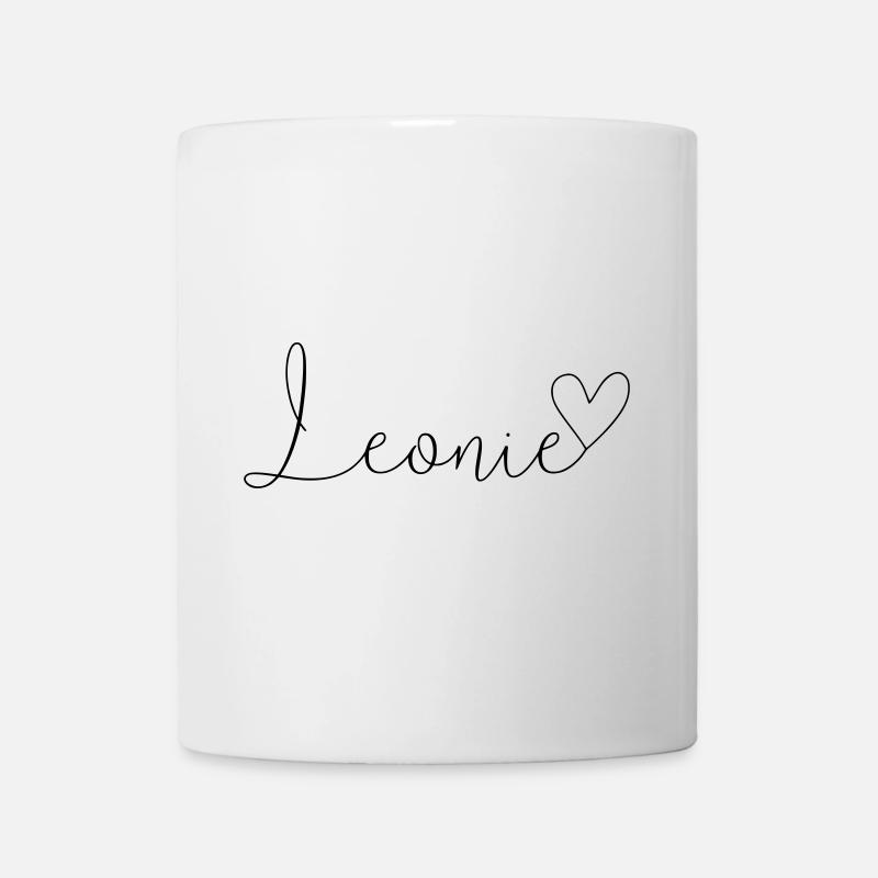 Leonie Name Vorname Mädchen - Tasse - Weiß