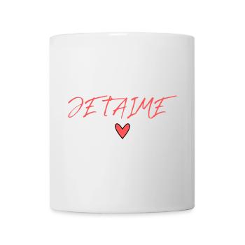 VALENTINSTAG. Junggesellinnenabschied. ICH LIEBE DICH. ICH LIEBE DICH. LIEBE - Tasse - Weiß - Vorne