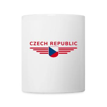 Ich liebe Tschechien T-Shirt Outfit Design - Tasse - Weiß - Vorne