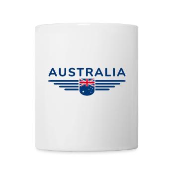 I Love Australia, Elegance Style Design T-Shirt - Mug - white - Front