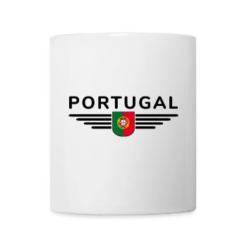 I Love Portugal, conception de tenue de t-shirt - Mug blanc - blanc - Devant