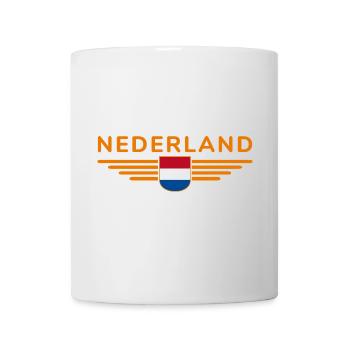 Pays-Bas Fan Outfit Design T-Shirt - Mug blanc - blanc - Devant
