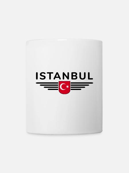 Turquie Ankara Türkiye Istanbul T Shirt Design - Mug blanc - blanc