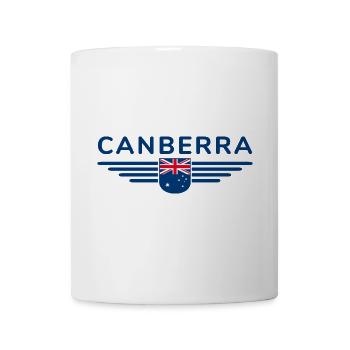 Canberra Australien T-Shirt für Fans und Liebhaber - Tasse - Weiß - Vorne