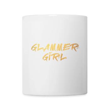 Glammer Girl Gold Luxury Exclusive Girl - Mug - white - Front