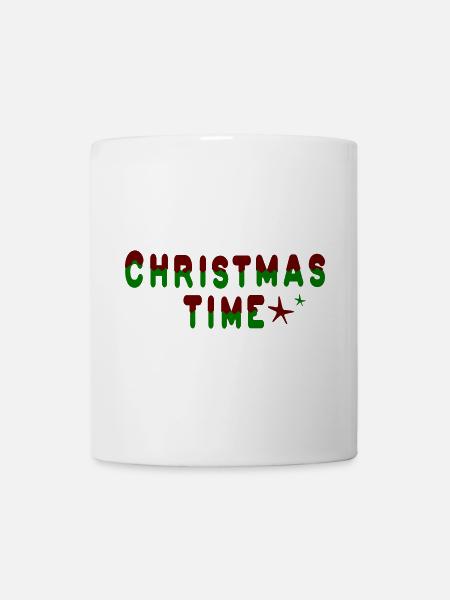 Christmas Time - Tasse - Weiß
