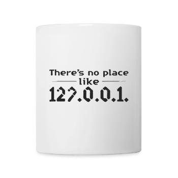 Homeoffice no place like Home Fun Nerd design - Tasse - Weiß - Vorne