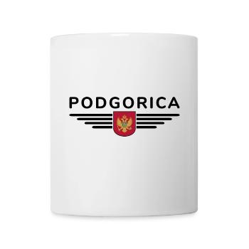 Podgorica Design – Hauptstadt-Moment - Tasse - Weiß - Vorne