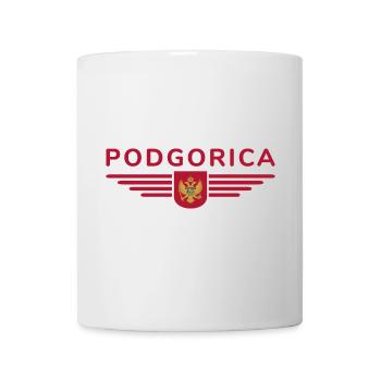 Podgorica Design – Hauptstadt-Moment - Tasse - Weiß - Vorne