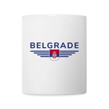 T-Shirt Belgrade – Pour les fans de la capitale - Mug blanc - blanc - Devant