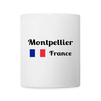 Montpellier, France- Stylish prints - Mug - white - Front