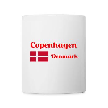 Copenhagen Denmark - Stylish prints - Mug - white - Front