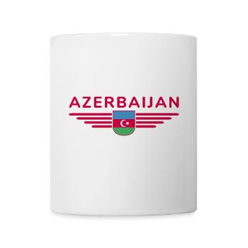 Azerbaijan Design – For Fans & Travelers - Mug - white - Front