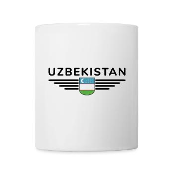 Usbekistan T-Shirt – Stolz und Kultur - Tasse - Weiß - Vorne