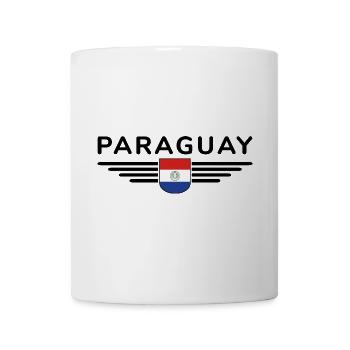 Paraguay Fan T-Shirt - Tasse - Weiß - Vorne