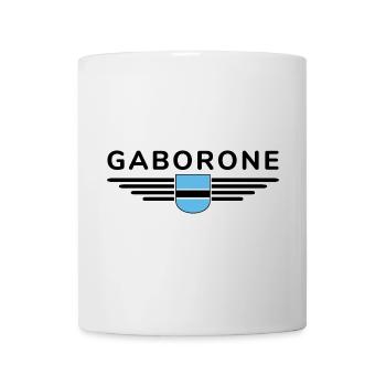 T-shirt Gaborone pour les supporters du Botswana - Mug blanc - blanc - Devant