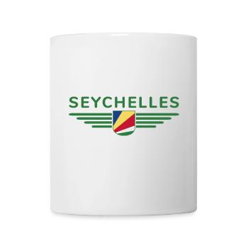 Fans des Seychelles : des t-shirts pour rêver sur l’île - Mug blanc - blanc - Devant