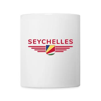 Fans des Seychelles : des t-shirts pour rêver sur l’île - Mug blanc - blanc - Devant