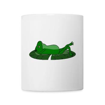 Frog Toad Chill Toad - Mug - white - Front