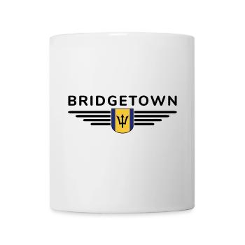 Bridgetown T-Shirt: Karibik-Vibes - Tasse - Weiß - Vorne