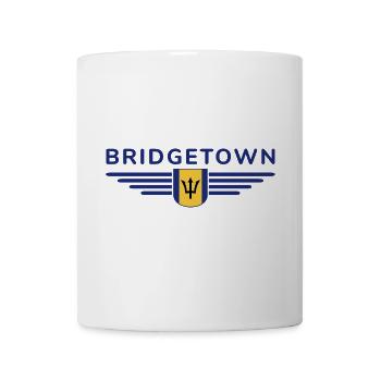 Bridgetown T-Shirt: Karibik-Vibes - Tasse - Weiß - Vorne