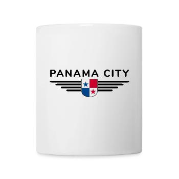 Conception de t-shirt Panama City - Mug blanc - blanc - Devant