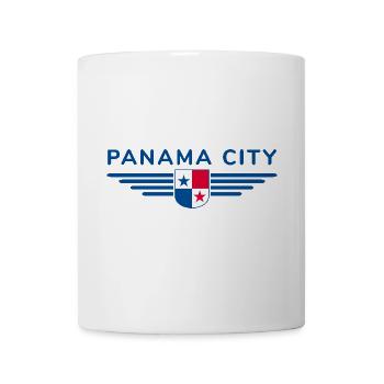 Conception de t-shirt Panama City - Mug blanc - blanc - Devant