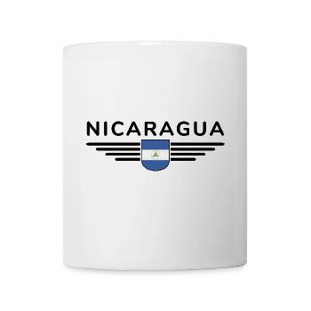 Nicaragua T-Shirt Design - Tasse - Weiß - Vorne