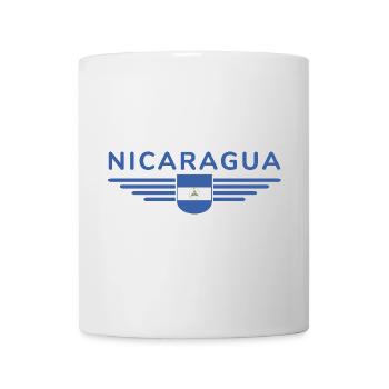 Nicaragua T-Shirt Design - Tasse - Weiß - Vorne